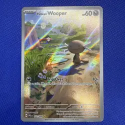 Paldean Wooper 102/094 Illustration Rare Phantasmal Flames Pokemon Near Mint - Image 1