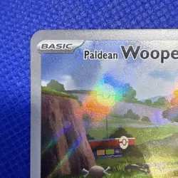Paldean Wooper 102/094 Illustration Rare Phantasmal Flames Pokemon Near Mint - Image 2