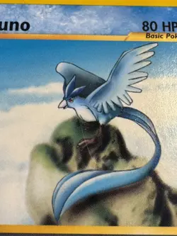 2002 POKEMON LEAGUE BLACK STAR PROMO ARTICUNO #48 PSA7 NM - Image 2