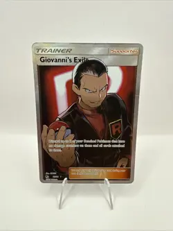 Giovanni's Exile 67/68 - Full Art - Hidden Fates MP-HP - Image 1