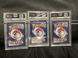 PSA 10 Moltres 21 Articuno 22 Zapdos 23 Sequential WOTC Black Star Pokemon Promo - Image 2