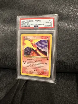 PSA 10 Moltres 21 Articuno 22 Zapdos 23 Sequential WOTC Black Star Pokemon Promo - Image 3