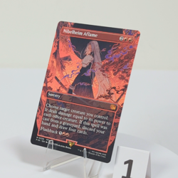 Nibelheim Aflame Borderless 339 Regular FIN Final Fantasy MTG NM See Video - Image 2
