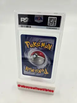 Pokemon TCG Misty's Tentacruel Holo Rare Card 10/132 Gym Heroes PSA 8 - Image 2