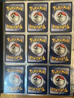 Pokemon Card Collection Lot 9 Cards (Vintage WOTC (1999-2000) LP - Image 2