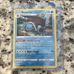 Pokemon GO Charizard, Blastoise, Venusaur Holo Cards Lot English - TCG 2022 - Image 4