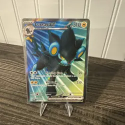 Pokemon TCG Luxray EX 195/167 Twilight Masquerade Ultra Rare Full Art Holo Card - Image 1