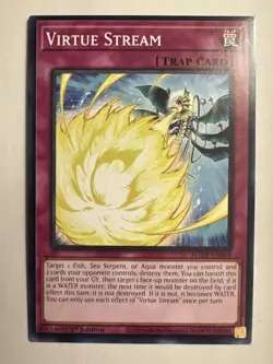 Virtue Stream | ROTA-EN068 | Yugioh | 1st Ed | Near Mint Card - Image 1