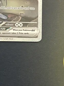 Pokemon TCG N's Zoroark EX Holo Card 185/159 Sv09: Journey Together - Image 4