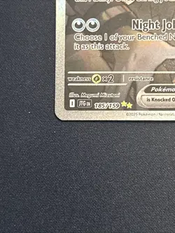 Pokemon TCG N's Zoroark EX Holo Card 185/159 Sv09: Journey Together - Image 5