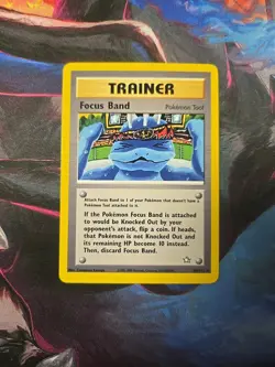 Focus Band - 86/111 - Pokemon Neo Genesis Unlimited Rare Card WOTC LP - Image 1