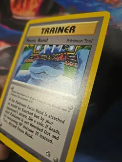 Focus Band - 86/111 - Pokemon Neo Genesis Unlimited Rare Card WOTC LP - Image 2