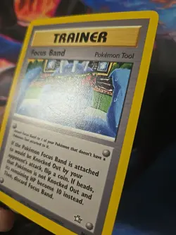 Focus Band - 86/111 - Pokemon Neo Genesis Unlimited Rare Card WOTC LP - Image 3