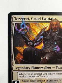 Tezzeret, Cruel Captain 002 - MTG Edge of Eternities Mythic EDH Planeswalker - Image 2