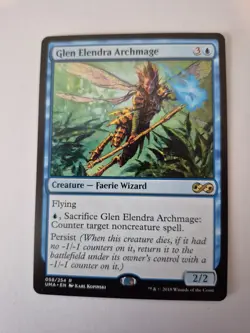 1x Glen Elendra Archmage English - Ultimate Masters 058 MTG NM x1 - Image 1