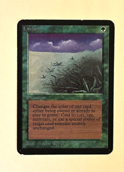 Lifelace ALPHA Edition MTG Lightly Played (LP) / Near Mint (NM) Magic - Image 1
