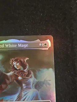The Destined White Mage (Borderless) Commander: Final Fantasy Foil - Image 3