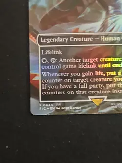 The Destined White Mage (Borderless) Commander: Final Fantasy Foil - Image 5