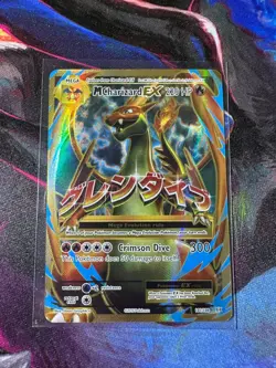 M Charizard EX (Full Art) 101/108 B&W Evolutions Pokemon TCG NM+ - Image 1