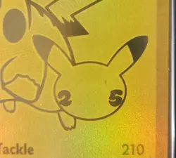 Pokemon Celebrations 25th Anniversary GOLD Promos Sealed Pikachu V & Poke Ball - Image 3