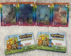 Pokemon Advanced Lenticular 2004 Panini (HP) Action Card Lot Of 4 - Image 1