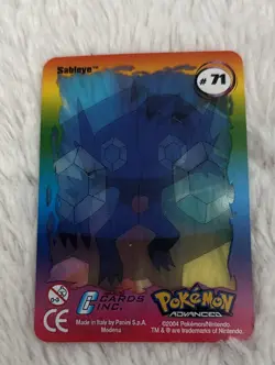 Pokemon Advanced Lenticular 2004 Panini (HP) Action Card Lot Of 4 - Image 5