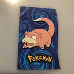 2001 Topps Pokemon Topps Johto League Champions Die Cut Embossed #13 Slowpoke - Image 2