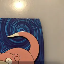 2001 Topps Pokemon Topps Johto League Champions Die Cut Embossed #13 Slowpoke - Image 5