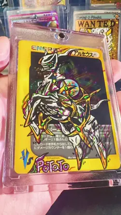 Pokemon TCG - Arceus V -166/172 Alternate Art - Hand Draw DIY VS rainbow Energy - Image 2