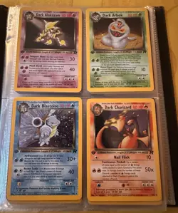 Team Rocket 1st Edition Pokemon Master Set 83/82 NM 1 x 1st Ed card short (5) - Image 2