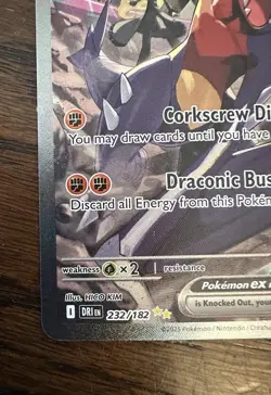 Pokemon TCG Cynthia's Garchomp EX 232/182 AS IS - Image 4