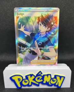 JUDGE TG25/TG30 SILVER TEMPEST POKEMON (FULL ART TRAINER GALLERY, NM) - Image 1