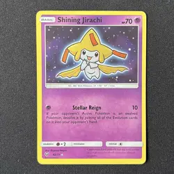 Shining Jirachi Holo 42/73 Shining Legends Pokemon Card - Image 2