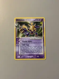 2006 Pokemon Ex Crystal Guardians #99/100 Alakazam Gold Star Holo Rare Foil - Image 1