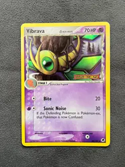 Pokemon Vibrava Delta Species Reverse Holo - 42/101 Dragon Frontiers - LP - Image 1