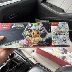 Sam’s Club Pokemon Prismatic Evolutions Surprise Boxe & Booster Bundle - Image 1