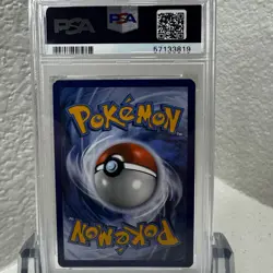 2017 Pokemon Sun & Moon Shining Legends Shining Volcanion Holo #27 - PSA 9 MINT - Image 4