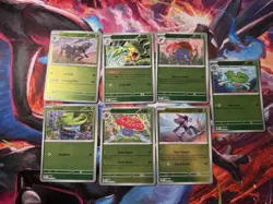 Pokemon TCG - Reverse Holo Rares - ME02: Phantasmal Flames - Lot of 7 - Image 1