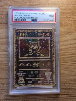 2000 POKEMON GAME MOVIE ANCIENT MEW POKEMON 2000 MOVIE PSA 9 - Image 1