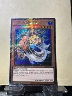 *** MERMAIL ABYSSPIKE *** QUARTER CENTURY SECRET RARE RA04-EN012 YUGIOH! - Image 1