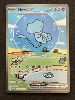 Pokemon TCG Bubble Mew EX English SIR 232 MINT Paldean Fates *Potential 10* - Image 1