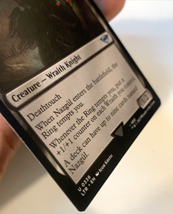 MTG Nazgul The Lord of the Rings: Tales of Middle-earth 0336 Pack Fresh - Image 2