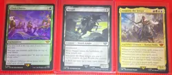 MTG Nazgul Lord Of The Rings 0332 Uncommon + Elven Chorus + Aragorn, The Uniter - Image 1
