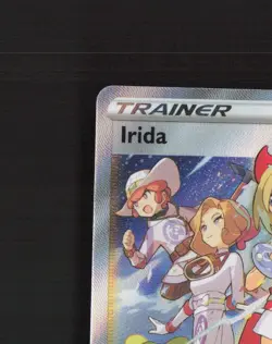Irida GG63/GG70 Crown Zenith Galarian Gallery Full Art Pokemon Card NM - Image 3