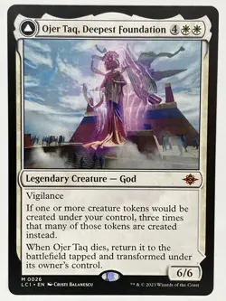 Ojer Taq, Deepest Foundation NM The Lost Caverns of Ixalan 0026 MTG Regular - Image 1