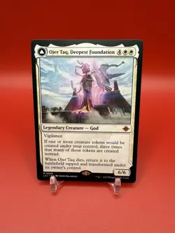 MTG Ojer Taq, Deepest Foundation 0026 Lost Caverns of Ixalan NM - Image 1