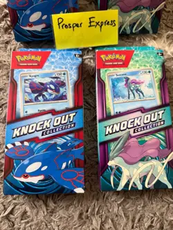 [Set of 2]-Pokemon Knockout Collection Kyogre & Suicune Sealed- Free Shipping - Image 1