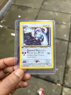 Pokemon 1st Edition Lugia 9/111 Neo Genesis Holo Raw (LP to NM) - Image 1