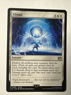 Ultima 0038 Rare Non-Foil FFXIV FIN MTG FINAL FANTASY ENGLISH NM/M - Image 1