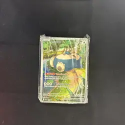 Snorlax SVP051 - S&V 151 Sealed Black Star Promo - Illustration Rare Pokemon TCG - Image 1